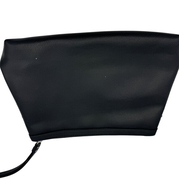 Victorias Secret Multicolor Sequin & Black Faux Leather Wristlet Clutch Bag - Picture 4 of 5